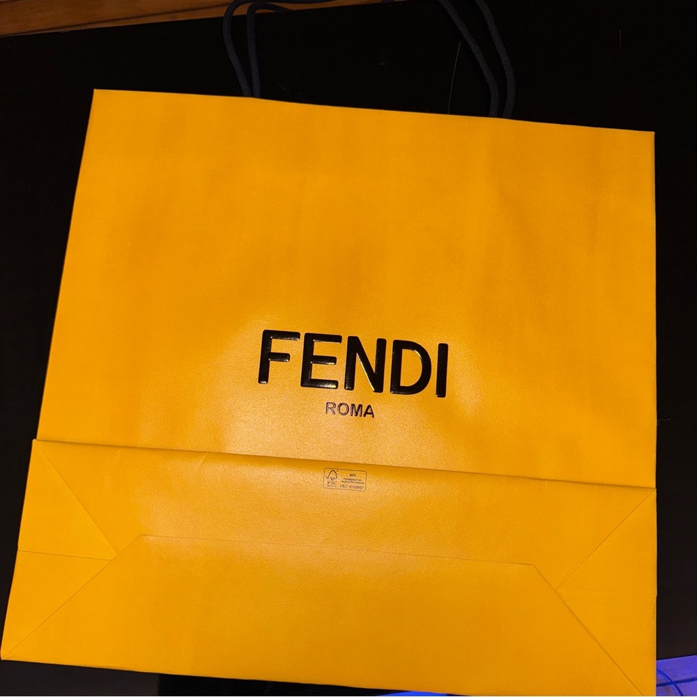 Large Fendi giftbag unisex
